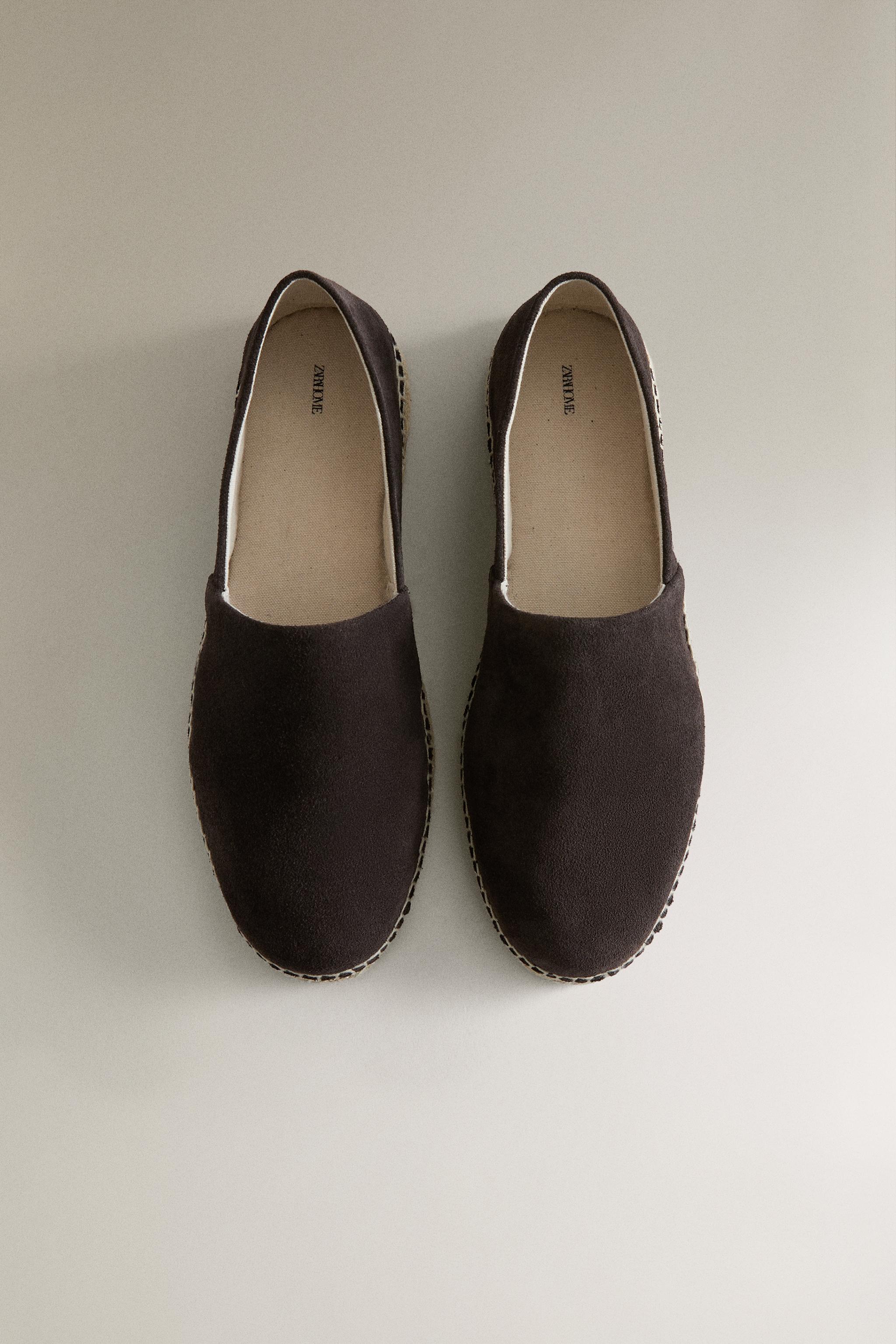 LEATHER ESPADRILLES